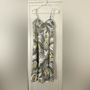 Banana Republic factory store linen dress sz6